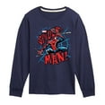 thumbnail image 1 of Marvel Spider-Man - Ink - Toddler And Youth Long Sleeve Graphic T-Shirt, 1 of 5