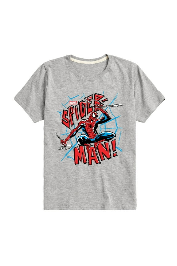 Spider-Man - Ink - Toddler And Youth Short Sleeve Graphic T-Shirt