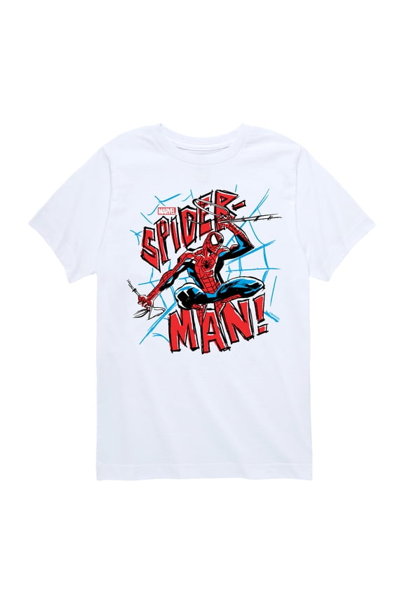 Spider-Man - Ink - Toddler And Youth Short Sleeve Graphic T-Shirt