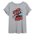 thumbnail image 1 of Marvel Spider-Man - Ink - Women's Oversized Graphic T-Shirt, 1 of 5