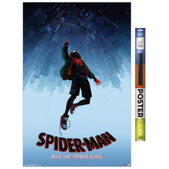 Marvel Spider-Man - Into The Spider-Verse - Falling Wall Poster, 22.375" x 34"