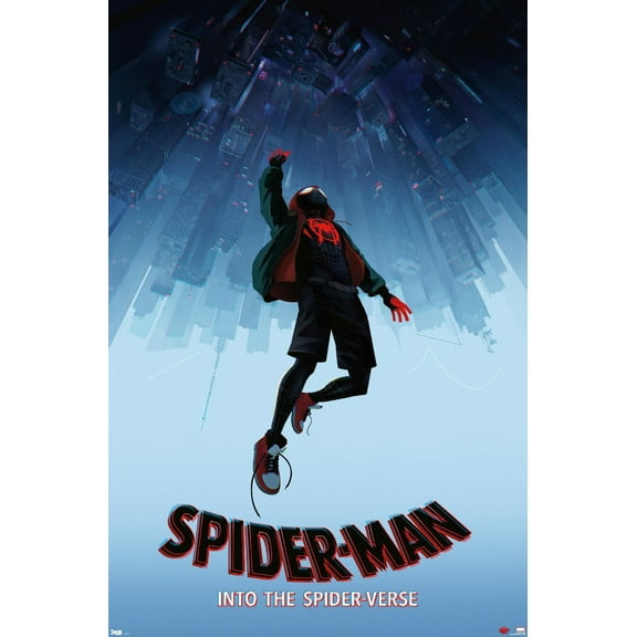 Marvel Spider-Man - Into The Spider-Verse - Falling Wall Poster, 22.375" x 34"