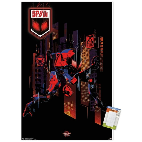 Marvel Spider-Man - Into The Spider-Verse - Sp//Dr Wall Poster, 22.375" x 34"