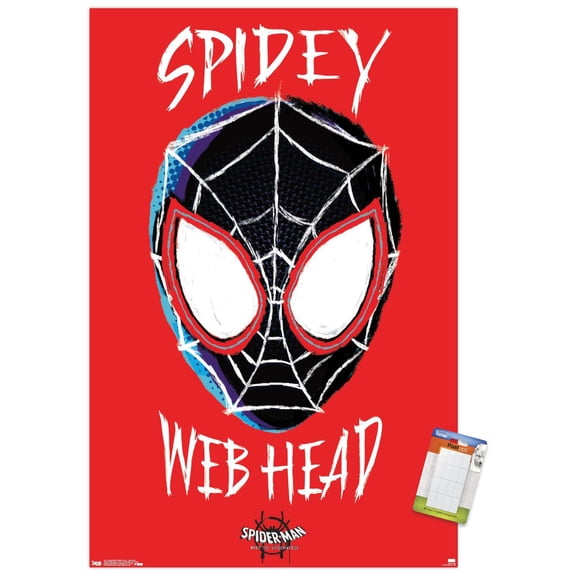Marvel Spider-Man - Into The Spider-Verse - Web Head Wall Poster, 14.725" x 22.375"