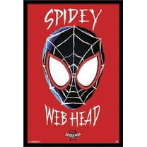 Marvel Spider-Man - Into The Spider-Verse - Web Head Wall Poster, 22.375" x 34", Framed
