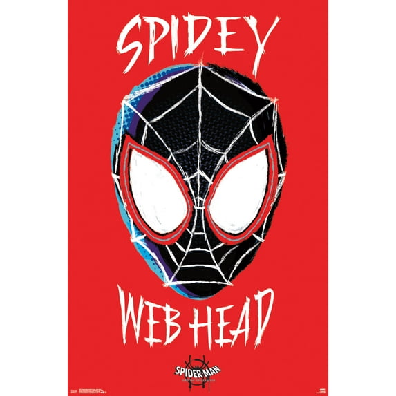 Marvel Spider-Man - Into The Spider-Verse - Web Head Wall Poster, 22.375" x 34"
