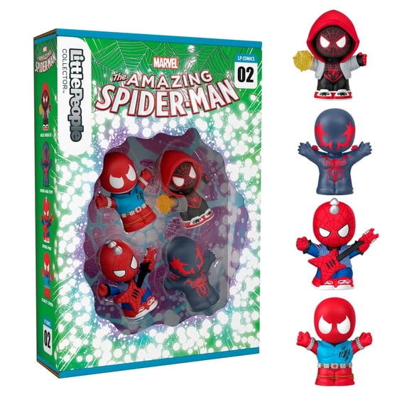 Marvel Spider-Man: Issue 2 Little People Collector Figure Set