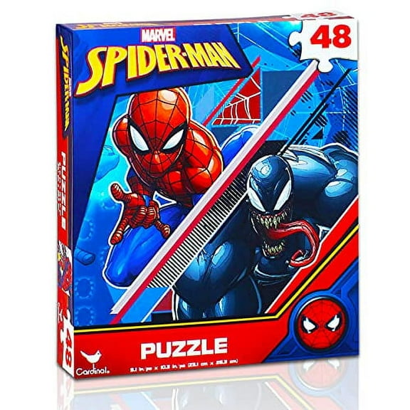 Marvel Spider-Man Jigsaw Puzzles, Cardboard, 50 Piece