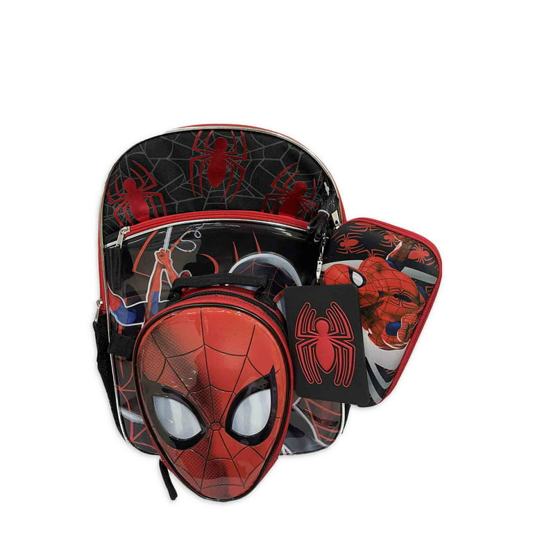 Spiderman Backpack with Lunch Box Set - Bundle with Spiderman Backpack for  Boys 4-6, Spiderman Lunch…See more Spiderman Backpack with Lunch Box Set 