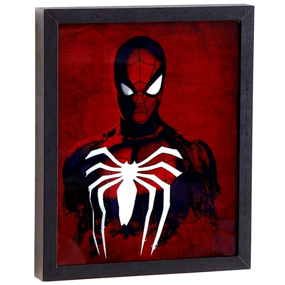 Marvel Spider-Man Kids' Light-Up Wall Art, 11" x 15"