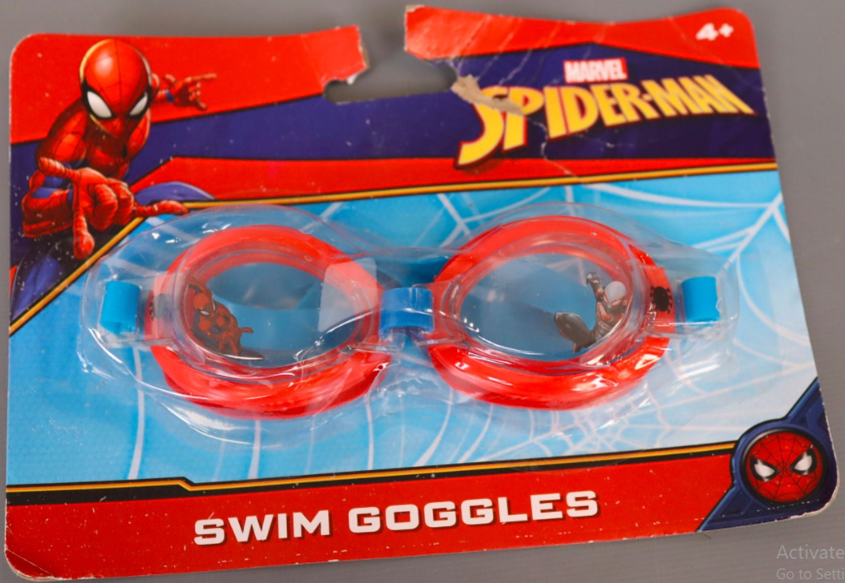 Marvel Spider-Man Kids Swim Play and Splash Goggles