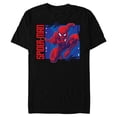 thumbnail image 1 of Marvel Spider-Man Leaping into Action All-Red - Short Sleeve Blended T-Shirt for Adults - Customized-Black, 1 of 5