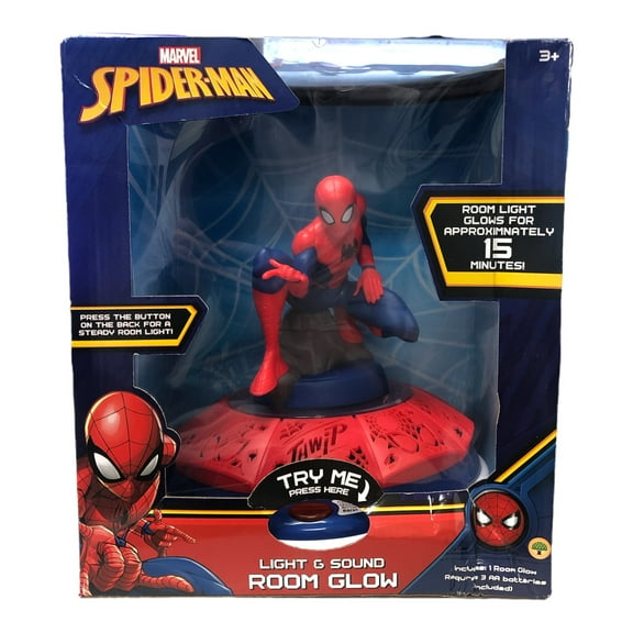 Marvel Spider-Man Light and Sound Room Glow