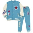 thumbnail image 1 of Marvel Spider-Man Little Boys Fleece Bomber Jacket and Jogger Pants Blue 7-8, 1 of 5