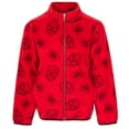thumbnail image 1 of Marvel Spider-Man Little Boys Fleece Zip Up Jacket Red 7, 1 of 5