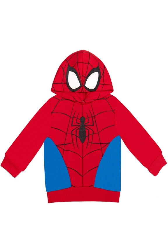 Spider-Man Little Boys Hoodie Toddler to Big Kid