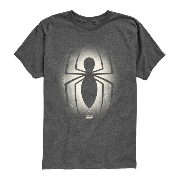 Spider-Man - Spidey Logo Spray - Youth Boys Short Sleeve Graphic T-Shirt