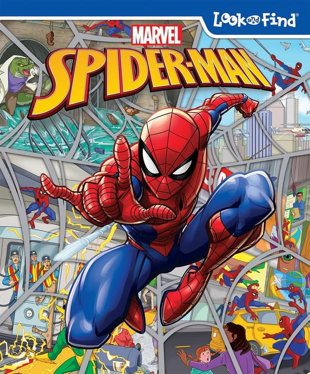 Marvel Spider-Man Look and Find Activity Book - PI Kids - Walmart.com