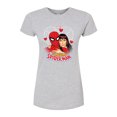 thumbnail image 1 of Marvel Spider-Man - Mary Jane Valentine - Juniors Fitted Graphic T-Shirt, 1 of 5