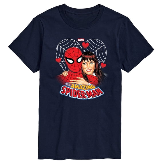 Marvel Spider-Man - Mary Jane Valentine - Men's Short Sleeve Graphic T-Shirt