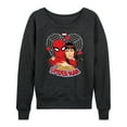 thumbnail image 1 of Marvel Spider-Man - Mary Jane Valentine - Women's French Terry Pullover Sweatshirt, 1 of 5