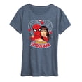 thumbnail image 1 of Marvel Spider-Man - Mary Jane Valentine - Women's Short Sleeve Graphic T-Shirt, 1 of 5