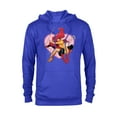 thumbnail image 1 of Marvel Spider-Man & Mary Jane Variant Cover Valentine's Day - Pullover Hoodie for Adults – Customized-Royal Heather, 1 of 5