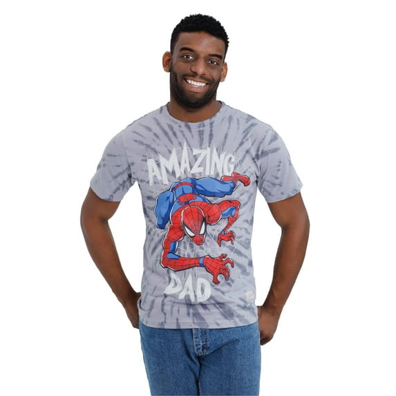Marvel Spider-Man Matching Family T-Shirt Tie Dye Adult