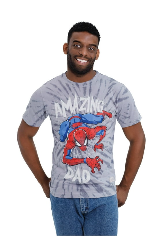 Spider-Man Matching Family T-Shirt Tie Dye Adult