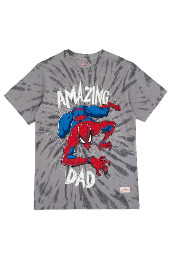 Spider-Man Matching Family T-Shirt Tie Dye Adult