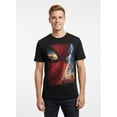 thumbnail image 1 of Marvel Spider-Man, Men's & Big Men's Graphic Tee, Big Face Poster, Sizes S-3XL, 1 of 7