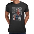 thumbnail image 1 of Marvel Spider-Man Men's Masked Heroine Panels T-Shirt (Black, S-XXXL), 1 of 4