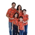 thumbnail image 1 of Marvel Spider-Man Men's Women's Matching Family Hawaiian Button Down Shirt Adult, 1 of 5