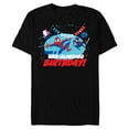 thumbnail image 1 of Marvel Spider-Man Miles Gwen Have a Web-Slinging Birthday - Short Sleeve Blended T-Shirt for Adults - Customized-Black, 1 of 5