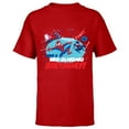 thumbnail image 1 of Marvel Spider-Man Miles Gwen Have a Web-Slinging Birthday - Short Sleeve T-Shirt for Kids - Customized-Red, 1 of 5