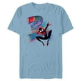 thumbnail image 1 of Marvel Spider-Man Miles Morales 3rd Birthday Graphic - Short Sleeve Blended T-Shirt for Adults - Customized-Ocean Blue, 1 of 5