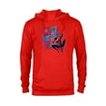 thumbnail image 1 of Marvel Spider-Man Miles Morales 4th Birthday Graphic - Pullover Hoodie for Adults - Customized-Red Heather, 1 of 5