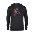 thumbnail image 1 of Marvel Spider-Man Miles Morales 5th Birthday Graphic - Pullover Hoodie for Adults - Customized-Black, 1 of 5