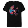 thumbnail image 1 of Marvel Spider-Man Miles Morales 6th Birthday Graphic - Short Sleeve Blended T-Shirt for Adults - Customized-Black, 1 of 5