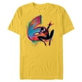 thumbnail image 1 of Marvel Spider-Man Miles Morales 6th Birthday Graphic - Short Sleeve Blended T-Shirt for Adults - Customized-Yellow, 1 of 5