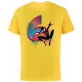 thumbnail image 1 of Marvel Spider-Man Miles Morales 6th Birthday Graphic - Short Sleeve Cotton T-Shirt for Adults - Customized-Yellow, 1 of 5