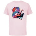 thumbnail image 1 of Marvel Spider-Man Miles Morales 8th Birthday Graphic - Short Sleeve Cotton T-Shirt for Adults - Customized-Soft Pink, 1 of 5