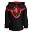 thumbnail image 1 of Marvel Spider-Man Miles Morales Big Boys Fleece Athletic Hoodie Toddler to Big Kid, 1 of 5