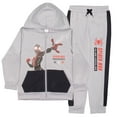 thumbnail image 1 of Marvel Spider-Man Miles Morales Boys Hoodie and Joggers 2-Pack Spiderman Hooded Sweatshirt Active Sweatpants Bundle for Kids (Size 4-16), 1 of 13