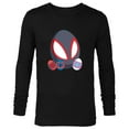 thumbnail image 1 of Marvel Spider-Man Miles Morales & Friends Toony Easter Eggs - Long Sleeve T-Shirt for Men - Customized-Black, 1 of 5