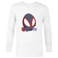 thumbnail image 1 of Marvel Spider-Man Miles Morales & Friends Toony Easter Eggs - Long Sleeve T-Shirt for Men - Customized-White, 1 of 5