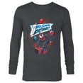 thumbnail image 1 of Marvel Spider-Man Miles Morales Have a Web-Slinging Birthday - Long Sleeve T-Shirt for Men - Customized-Charcoal Heather, 1 of 5