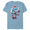thumbnail image 1 of Marvel Spider-Man Miles Morales Have a Web-Slinging Birthday - Short Sleeve Blended T-Shirt for Adults - Customized-Ocean Blue, 1 of 5