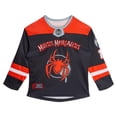 thumbnail image 1 of Marvel Spider-Man Miles Morales Mesh Hockey Jersey Long Sleeve T-Shirt Toddler to Big Kid, 1 of 5