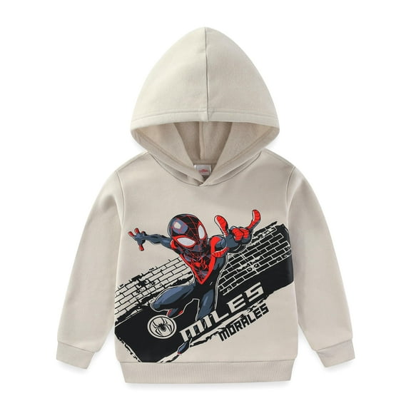 Marvel Spider-Man Miles Morales Pullover Fleece Hoodie (Boys), Sizes 4-12